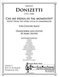 Donizetti - Chi me frena in tal momento? , arr. Marc Oliver for Concert Band
