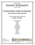Rimsky-Korsakov - Clarinet Concerto , arr. Marc Oliver