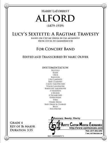 Alford - Lucys Sextette (Digital PDF Download), arr. Marc Oliver