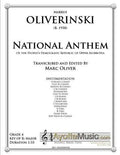 Oliver - National Anthem of the Peoples' Republic of Upper Slobbovia , arr. Marc Oliver
