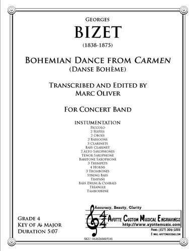 Bizet - Bohemian Dance , arr. Marc Oliver