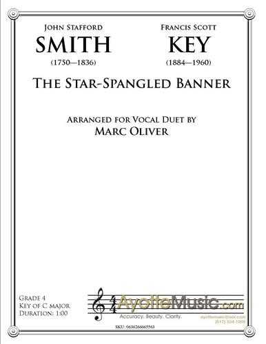 Smith - Star Spangled Banner Vocal Duet , arr. Marc Oliver