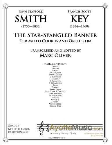 Smith - Star Spangled Banner (Orch) , arr. Marc Oliver