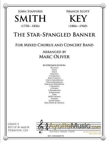 Smith - The Star-Spangled Banner , arr. Marc Oliver for Concert Band