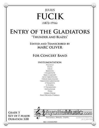 Fučík - Entry of the Gladiators , arr. Marc Oliver