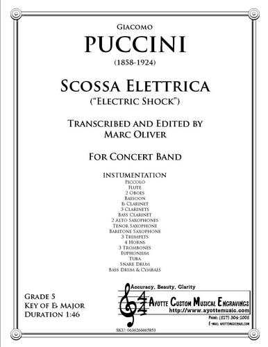 Puccini - Scossa Elettrica , arr. Marc Oliver