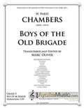 Chambers - Boys of the Old Brigade, The , arr. Marc Oliver