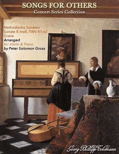 Telemann - Sonata in E Minor (violin), arr. Peter Gross