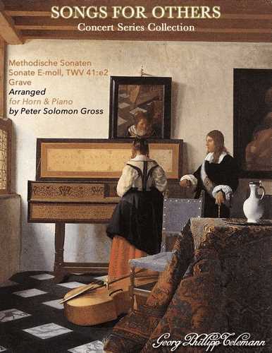 Telemann - Sonata in E Minor (horn), arr. Peter Gross