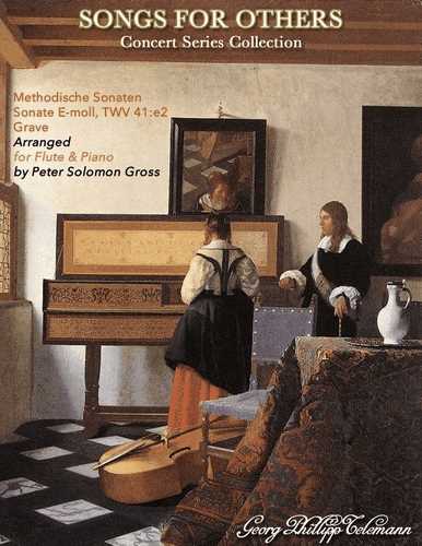 Telemann - Sonata in E Minor (Flute), arr. Peter Gross