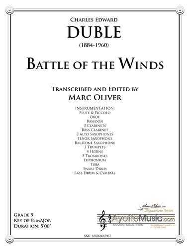 Duble - Battle of the Winds , arr. Marc Oliver