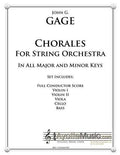 John Gage - Chorales for String Ensemble