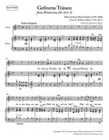 Schubert - Gefrorne Tranen from Winterreise for High Voice in F Minor