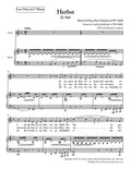 Schubert - Herbst for for Low Voice in C Minor