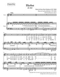 Schubert - Herbst for for HIgh Voice in E Minor