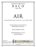 Bach - Air from Orchestral Suite No. 3 in D (CCB Trio)
