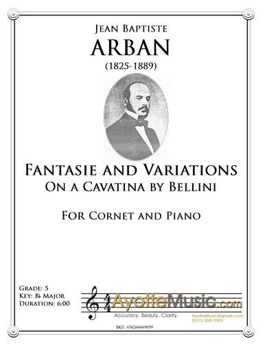 Arban - Fantasie and Variations on a Cavatina by Bellini