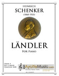 Heinrich Schenker - Landler op. 10