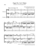 Fugue No. 1 in C Major (WTC Book 2) for String Trio