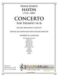 Haydn - Trumpet Concerto in Eb (transcribed for Concert Band) Second Movement