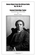 Coleridge-Taylor - Danse Negre from the African Suite, Op. 34, No. 4, transcribed for Concert Band by Michael Shaw