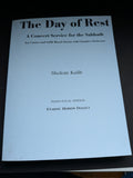 Sholom Kalib - The Day of Rest for Cantor and SSA Treble Chorus S'fardic Hebrew Dialect - Digital PDF download