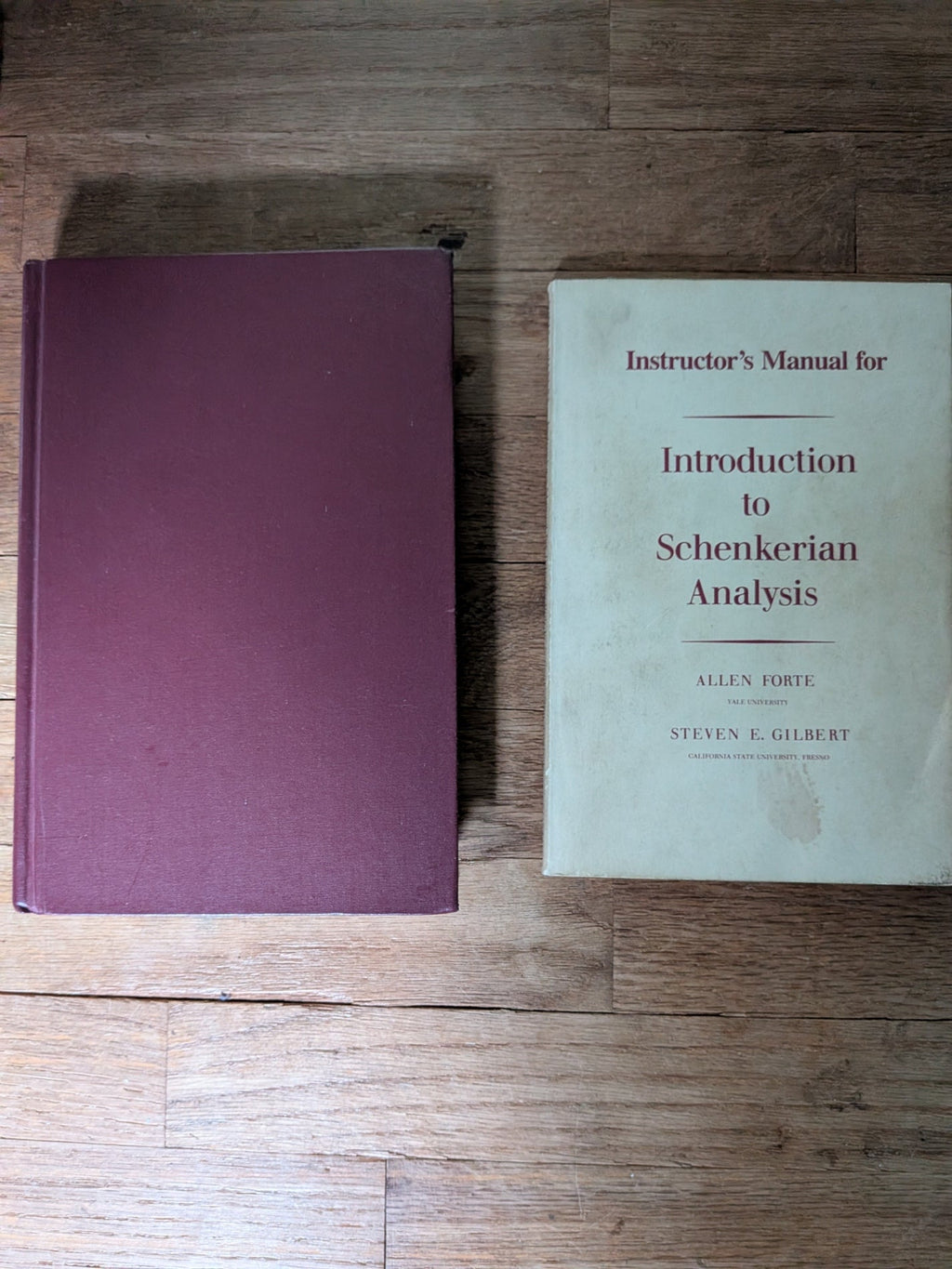 Allen Forte & Steven Gilbert - Introduction to Schenkerian Analysis with Instructor's Manual