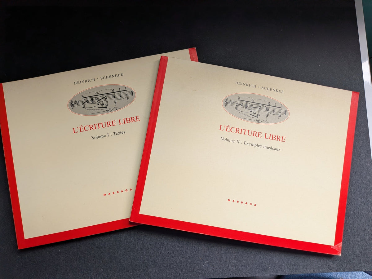 Heinrich Schenker - Der freie Satz (French Translation by Nicolas Meeus)