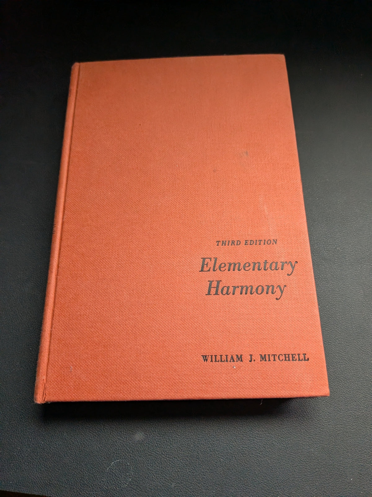 William Mitchell - Elementary Harmony, Second Edition