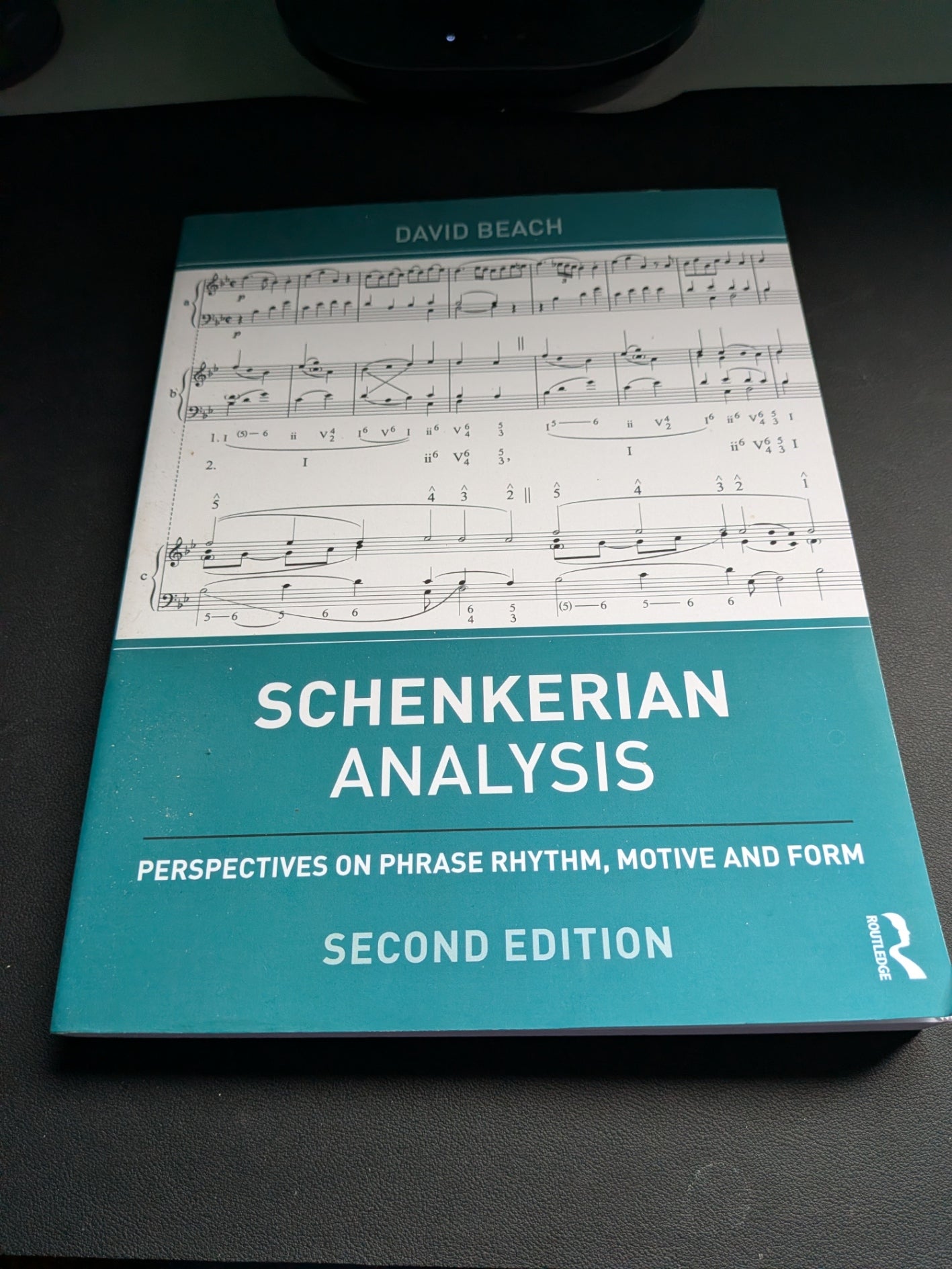 David Beach - Schenkerian Analysis and Advanced Schenkerian Analysis