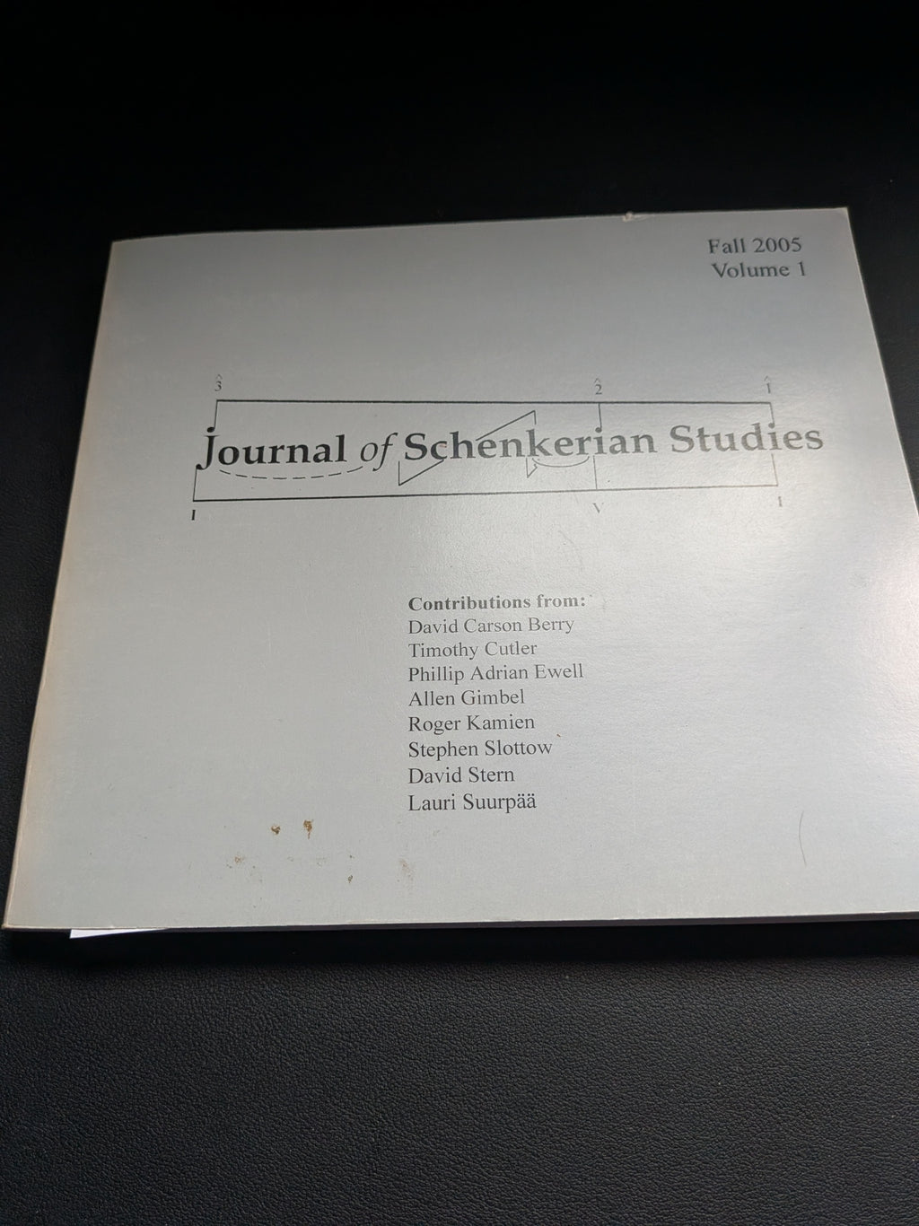 The Journal of Schenkerian Studies - Full Run (2005–2020)