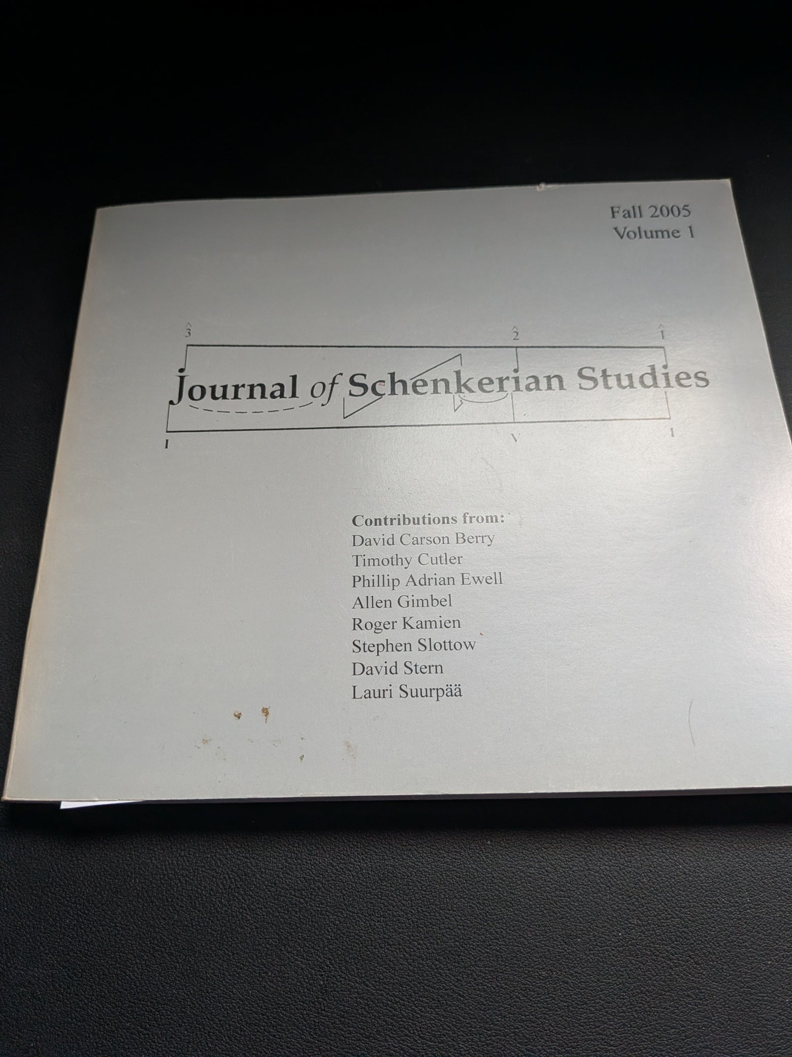 The Journal of Schenkerian Studies - Full Run (2005–2020)