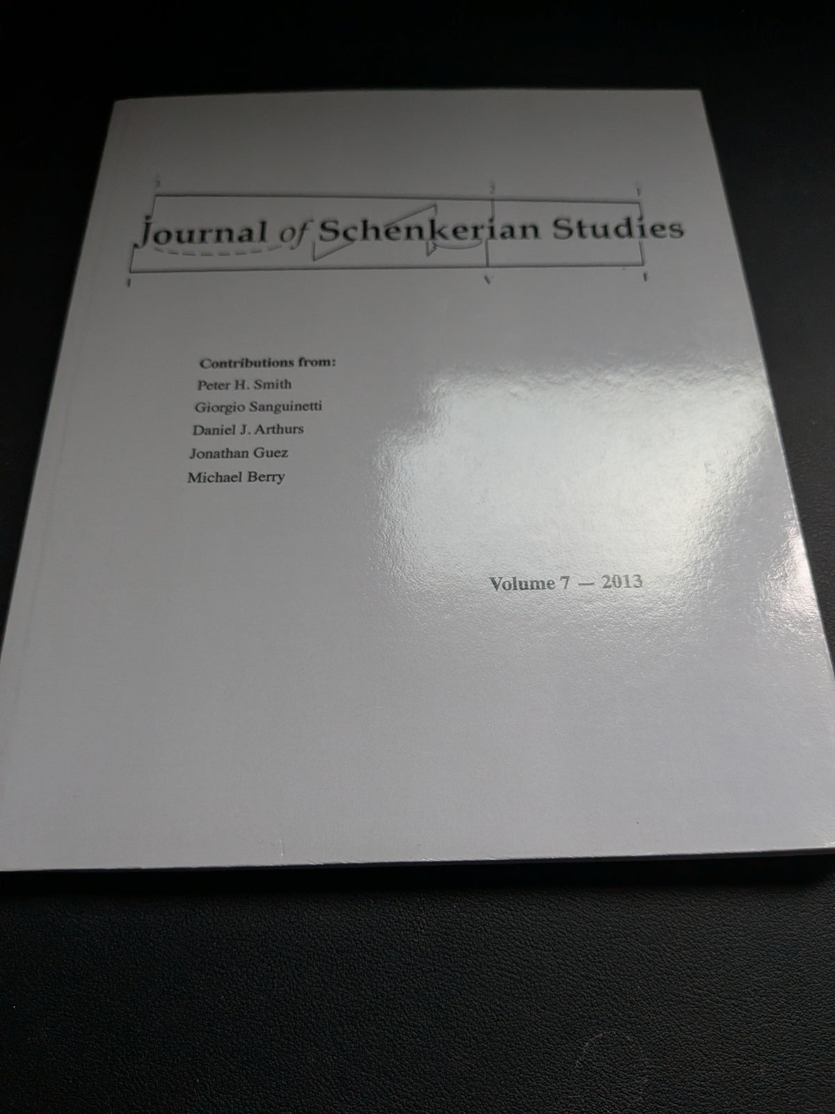 The Journal of Schenkerian Studies - Full Run (2005–2020)