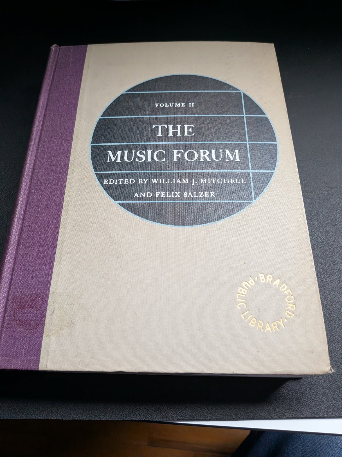 The Music Forum in Six Volumes. Edited by William Mitchell and Felix Salzer - Ex-Library Edition