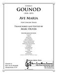 Gounod - Ave Maria for Concert Band, arr. Marc Oliver