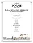 Borne - Carmen Fantasie Brilliante, arr. Marc Oliver