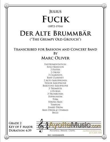 Fucik - Der alte Brummbar, arr. Marc Oliver