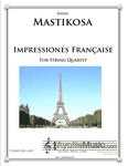 Mastikosa - Impressiones Francaise (Digital PDF Download), arr. 