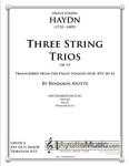 Haydn - Three String Trios, Op. 53 (Digital PDF Download)