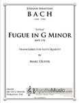 Bach - Little Fugue in G Minor for Flute Quartet, arr. Marc Oliver