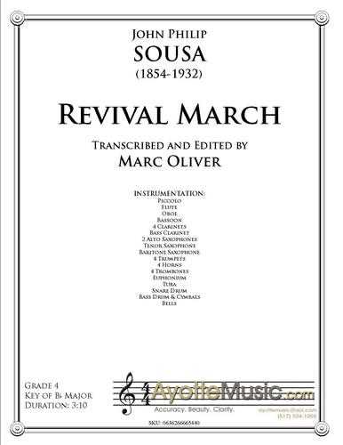 Sousa - Revival March, arr. Marc Oliver