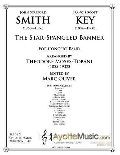 Smith - Star Spangled Banner (Tobani), arr. Moses-Tobani