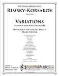 Rimsky-Korsakov - Oboe Variations, arr. Marc Oliver