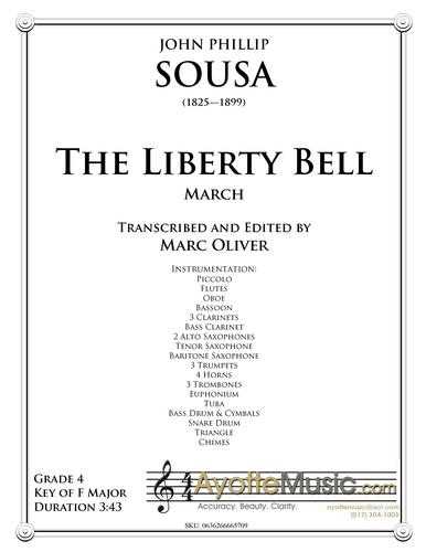 Sousa - Liberty Bell March, arr. Marc Oliver