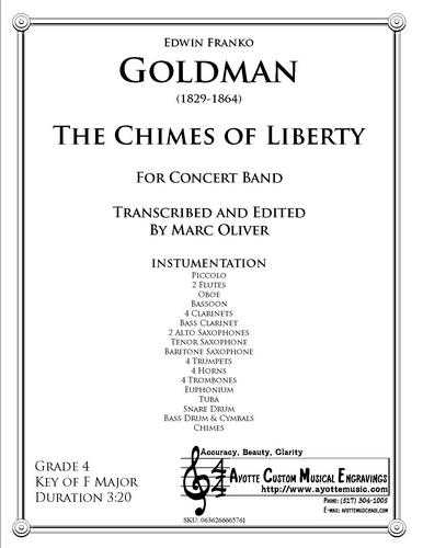 Goldman - Chimes of Liberty, The (Digital PDF Download), arr. Marc Oliver