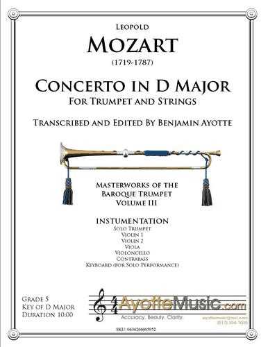 Mozart, L - L. Mozart Tpt Concerto