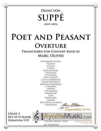 Suppe - Poet and Peasant Overture, arr. Marc Oliver
