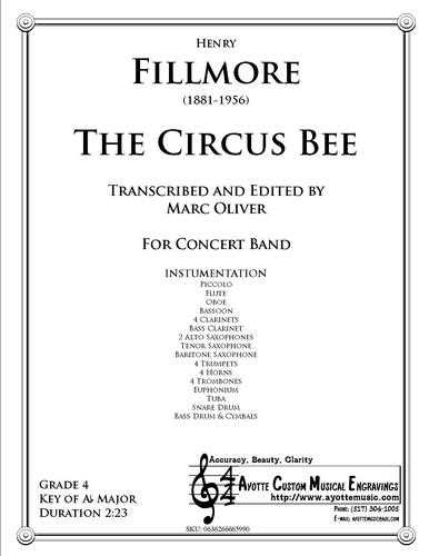 Fillmore - The Circus Bee, arr. Marc Oliver