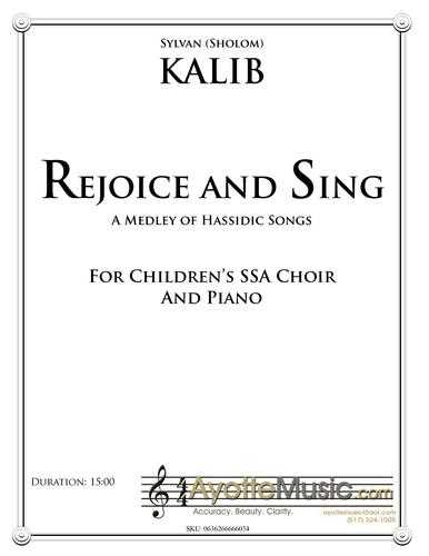 Kalib - Rejoice and Sing (Digital PDF Download)