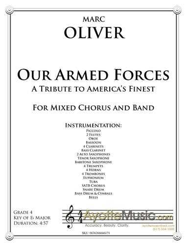 Oliver - Our Armed Forces (Band), arr. Marc Oliver